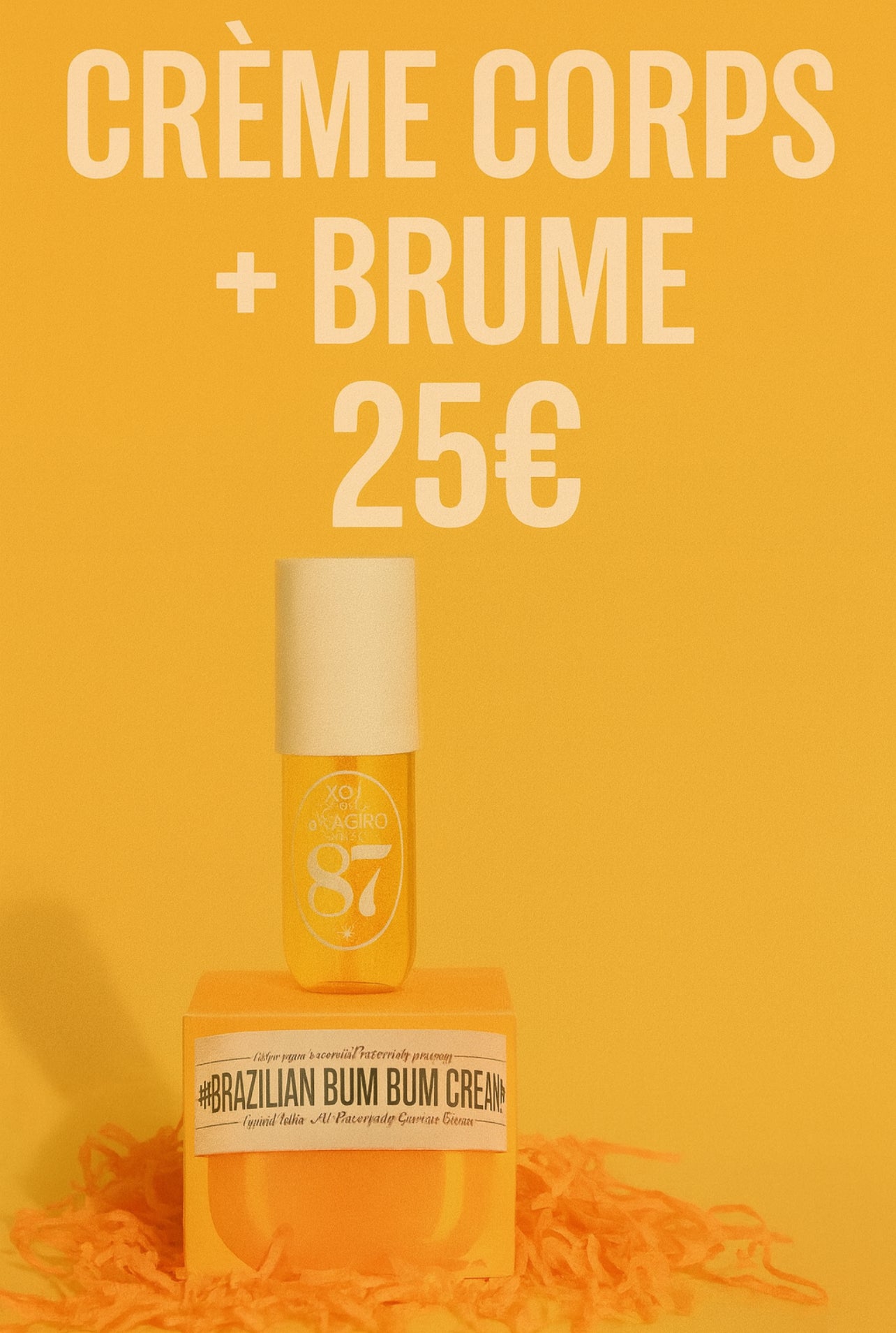 Brume 90 ml + crème sol de janeiro 240 ml