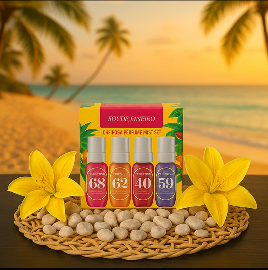 Lot de 4 brumes sol de janeiro